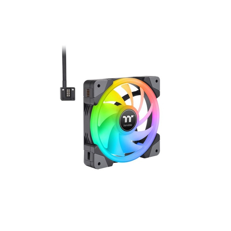 SWAFAN EX14 RGB - Premium Edition - Gehauselufter - 140 mm - Schwarz (Packung...